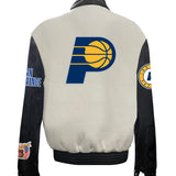 Indiana Pacers Wool & Leather Varsity Jacket