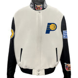 Indiana Pacers Wool & Leather Varsity Jacket