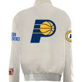 Indiana Pacers Wool & Leather Varsity Jacket