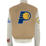 Indiana Pacers Wool & Leather Varsity Jacket