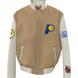 Indiana Pacers Wool & Leather Varsity Jacket