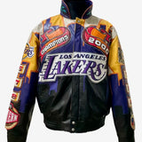 Los Angeles Lakers 2000 Championship Genuine Leather Jacket