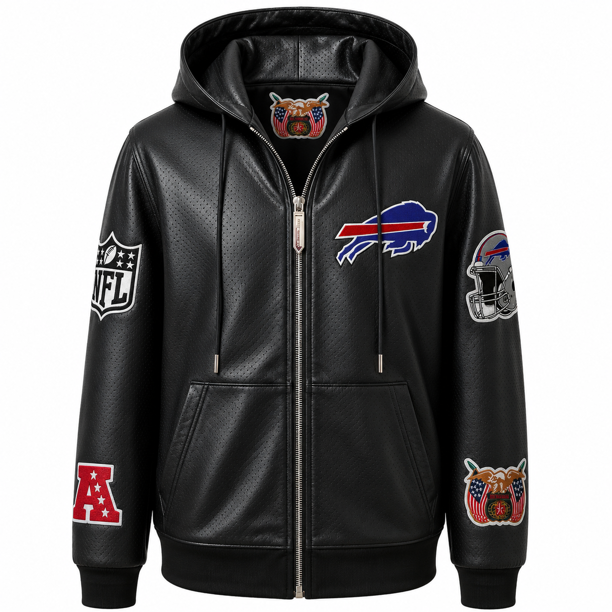 Buffalo Bills Zip-Up Jacket – Jeff Hamilton Shop Buffalo Bills Zip-Up Jacket – Jeff Hamilton Shop