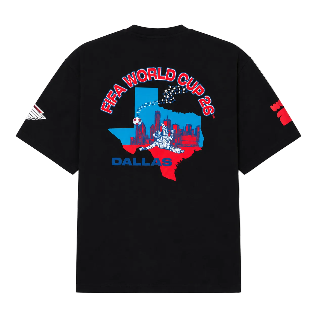 FIFA World Cup 26 Dallas Tシャツ　現地限定　タグ付 World Cup 26 Black Trophy Tee – Dallas – Jeff Hamilton Shop