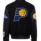 Indiana Pacers Wool & Leather Varsity Jacket