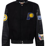 Indiana Pacers Wool & Leather Varsity Jacket