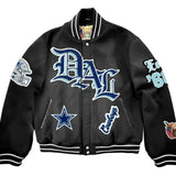 Dallas Cowboys Wool Old English Varsity Jacket Black