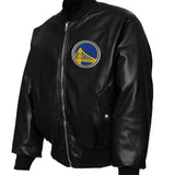 Golden State Warriors X NBA Collage Reversible Bomber Color