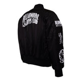 Billionaire Boys Club X Jeff Hamilton 2025 NBA All-Star San Francisco Bay Area Vegan Leather Bomber Jacket