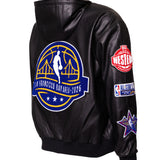 2025 NBA All-Star San Francisco Bay Area Lightweight Vegan Hooded Zip-Up Jacket