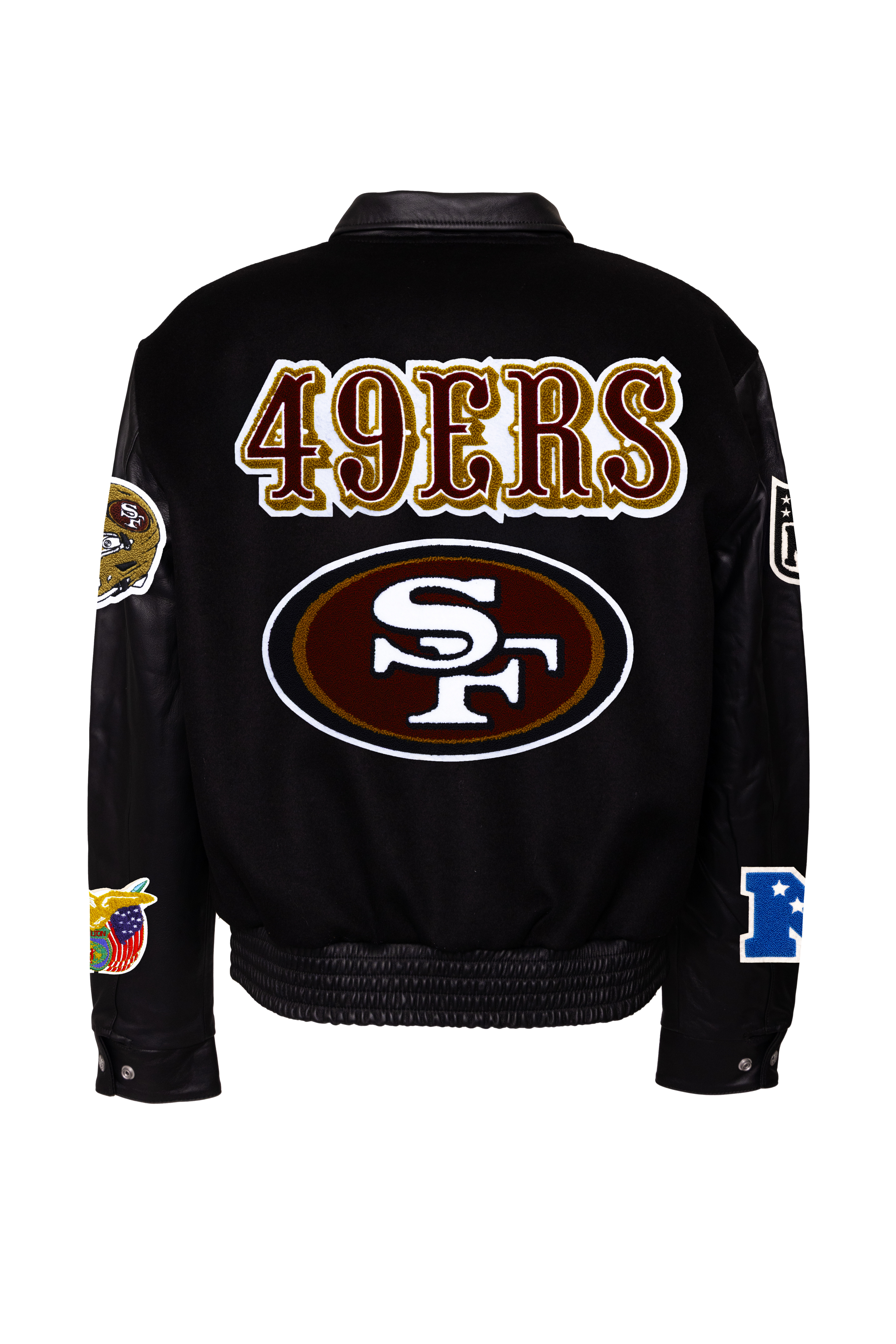 90s 49ERS NFL スタジャン アメリカ製 ジェフハミルトン Vintage 90s 90s 49ERS NFL スタジャン アメリカ製 ジェフハミルトン Vintage 90s