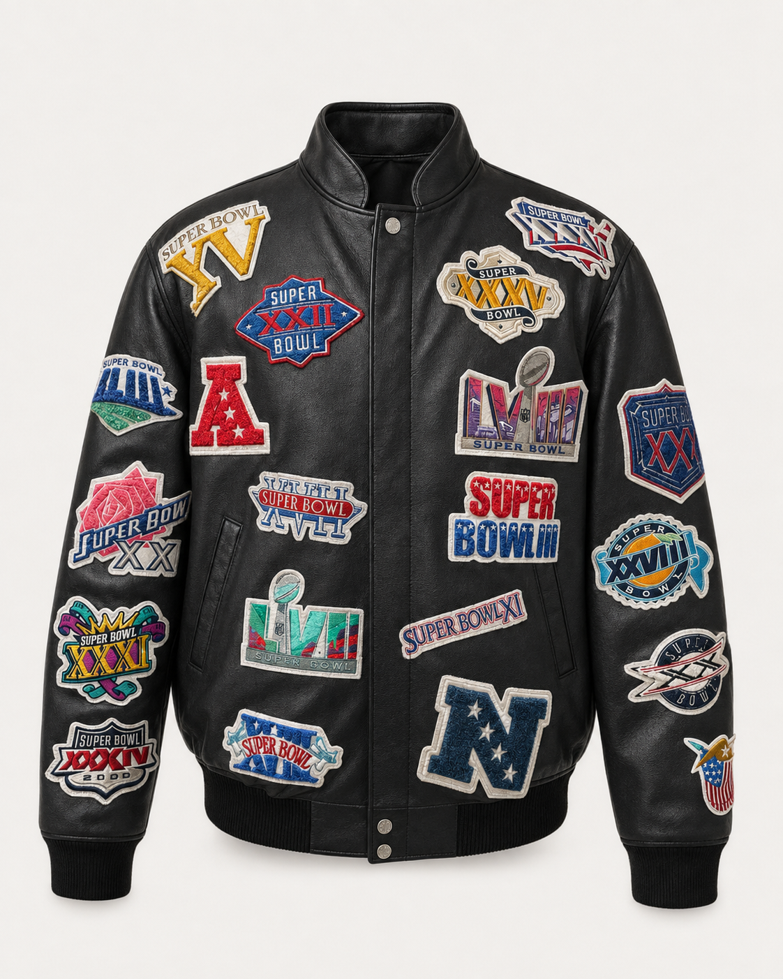 The Super Bowl Legacy Leather Jacket — Limited Edition – Jeff