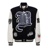 Brooklyn Nets Wool & Leather Varsity Jacket