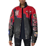 Chicago Bulls 3-Peat Championship Genuine Leather Jacket