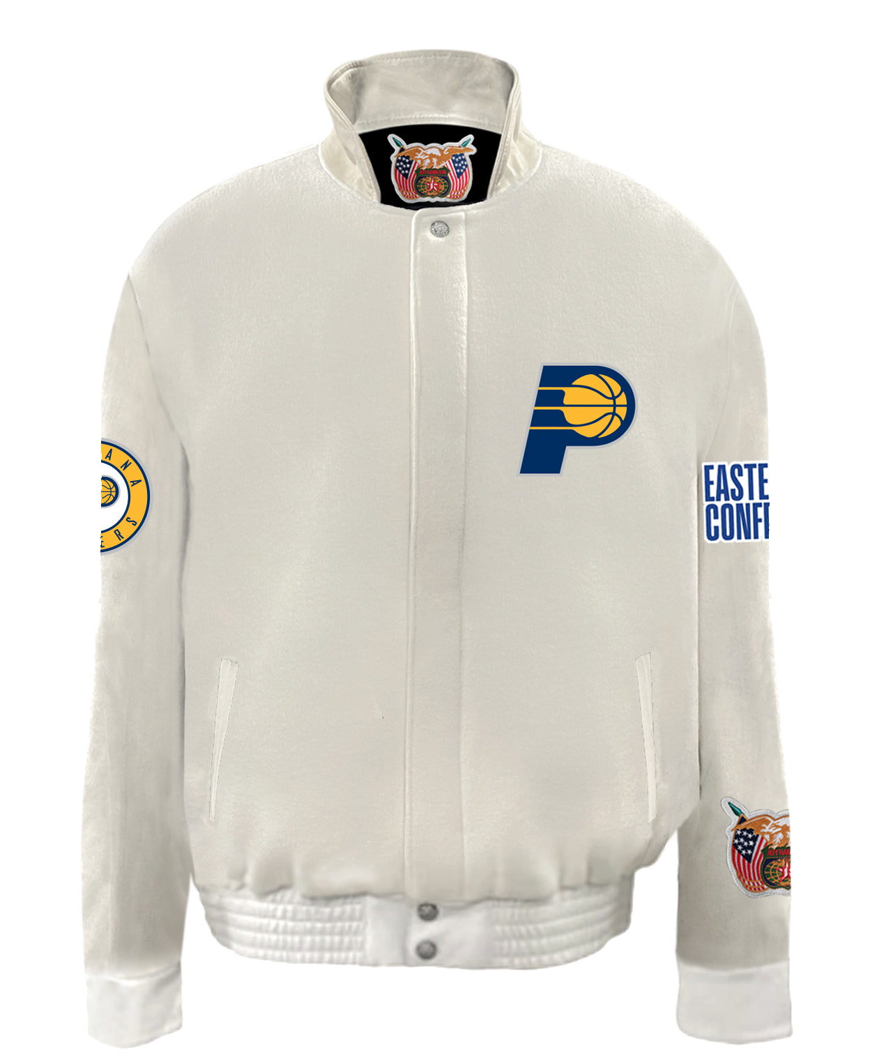 Indiana Pacers Wool & Leather Varsity Jacket
