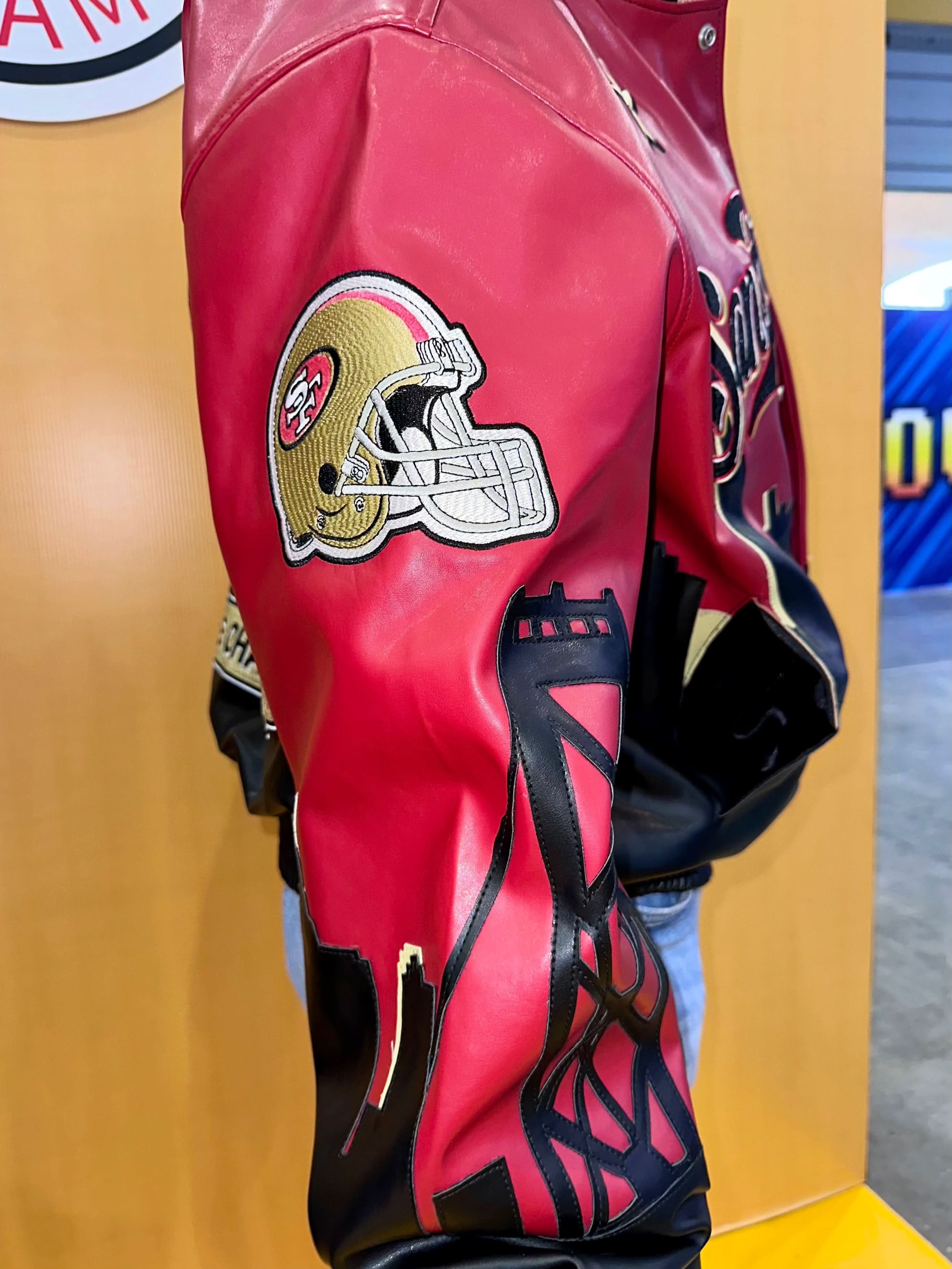 革ジャン NFL 49ERS XL San Francisco 49ers Jackets - NFL Apparel 革ジャン NFL 49ERS XL San Francisco 49ers Jackets - NFL Apparel