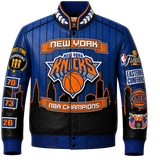 New York Knicks Vegan Leather Jacket