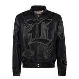 Los Angeles Lakers Full Leather Jacket Black