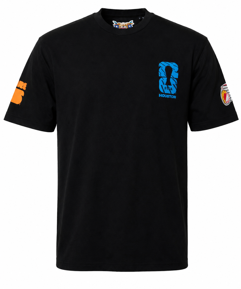 World Cup 26 Black Trophy Tee – Houston