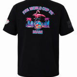 World Cup 26 Black Trophy Tee – Miami