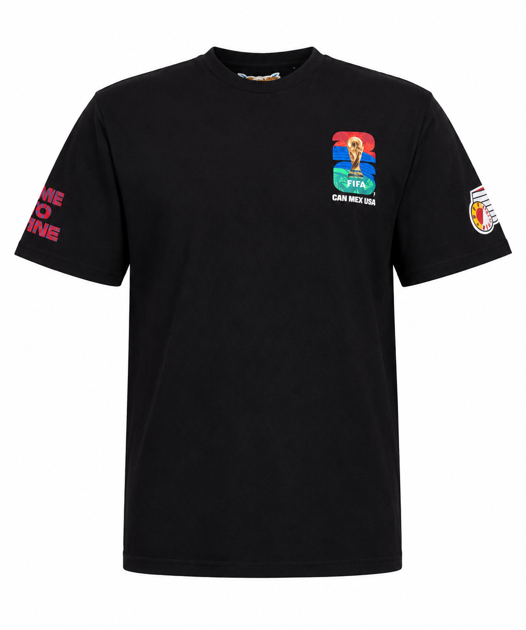 World Cup 26 Black Trophy Tee – Laurel