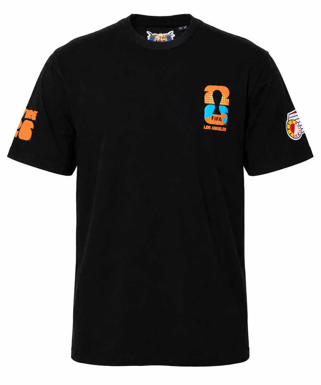 World Cup 26 Black Trophy Tee – Los Angeles