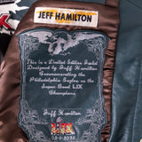 Philadelphia Eagles 2-Time Super Bowl Champions Genuine Leather Jacket