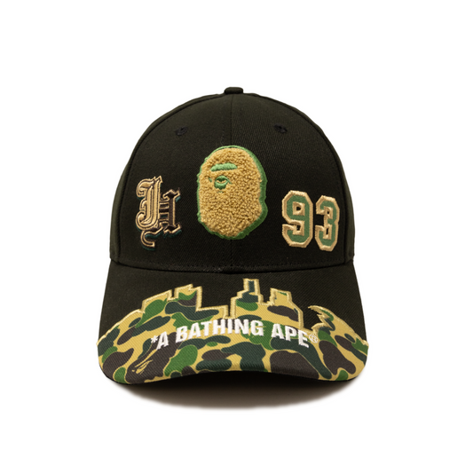 Jeff Hamilton x BAPE Hat Black