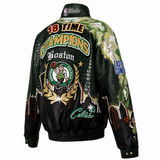 Exclusive 2024 NBA Champion Boston Celtics Skyline Full Leather Championship Jacket