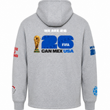 World Cup 2026 Can/Mex Cotton Zip Up Hoodie