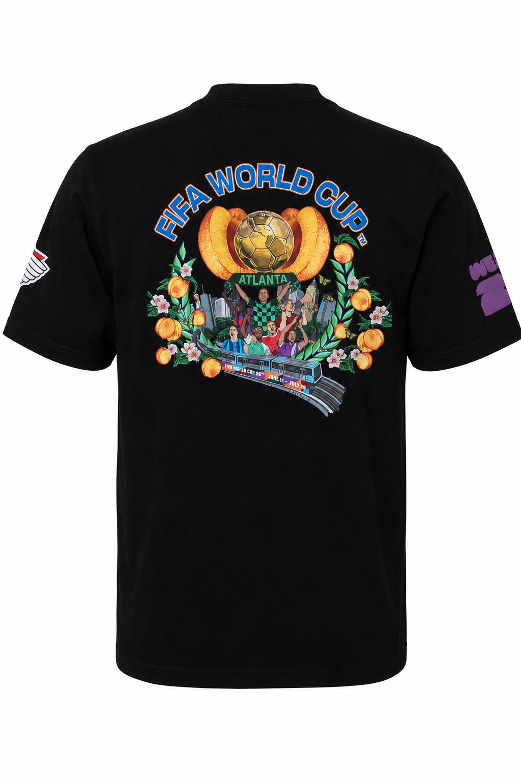 World Cup 26 Black Trophy Tee – Atlanta – Jeff Hamilton Shop