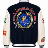FIFA World Cup 2026 Houston Wool & Leather Varsity Jacket