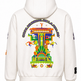 FIFA World Cup 2026 Mexico City Vegan Leather Zip-Up Hooded Jacket
