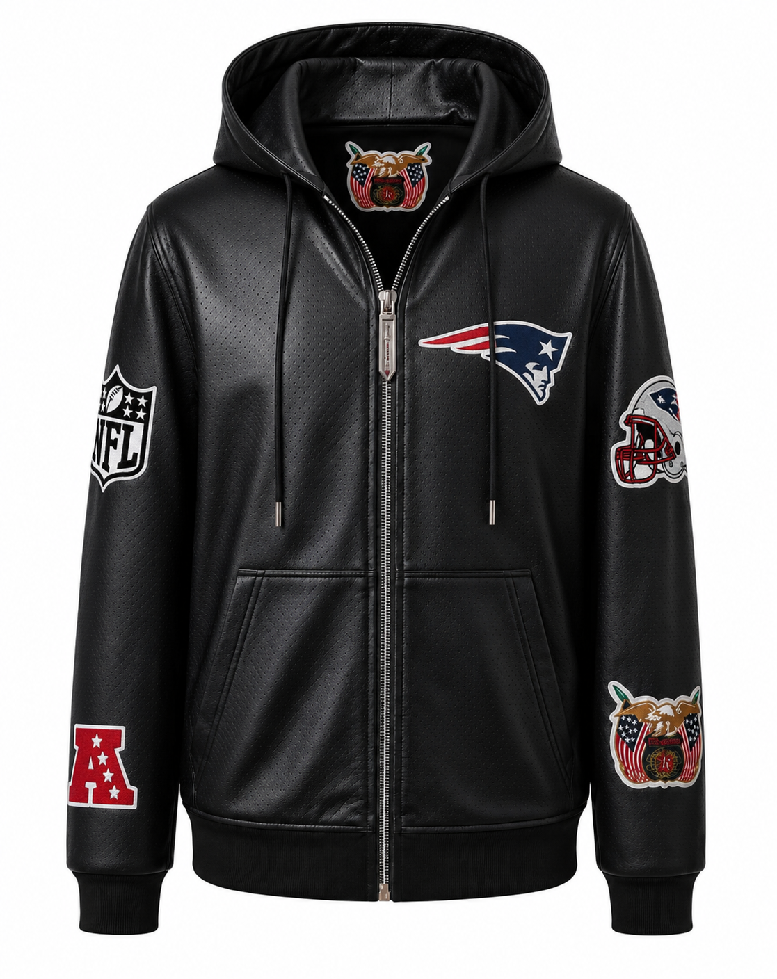 New England Patriots Zip-Up Jacket – Jeff Hamilton Shop