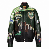 Exclusive 2024 NBA Champion Boston Celtics Skyline Full Leather Championship Jacket