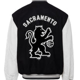 Sacramento Kings Wool & Leather Jacket