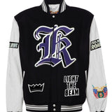 Sacramento Kings Wool & Leather Jacket