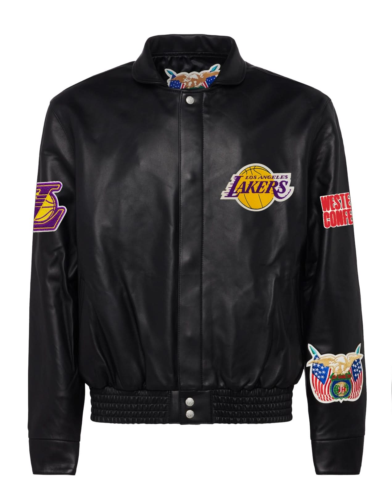 Lakers black best sale satin jacket