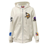 Minnesota Vikings Zip-Up Jacket