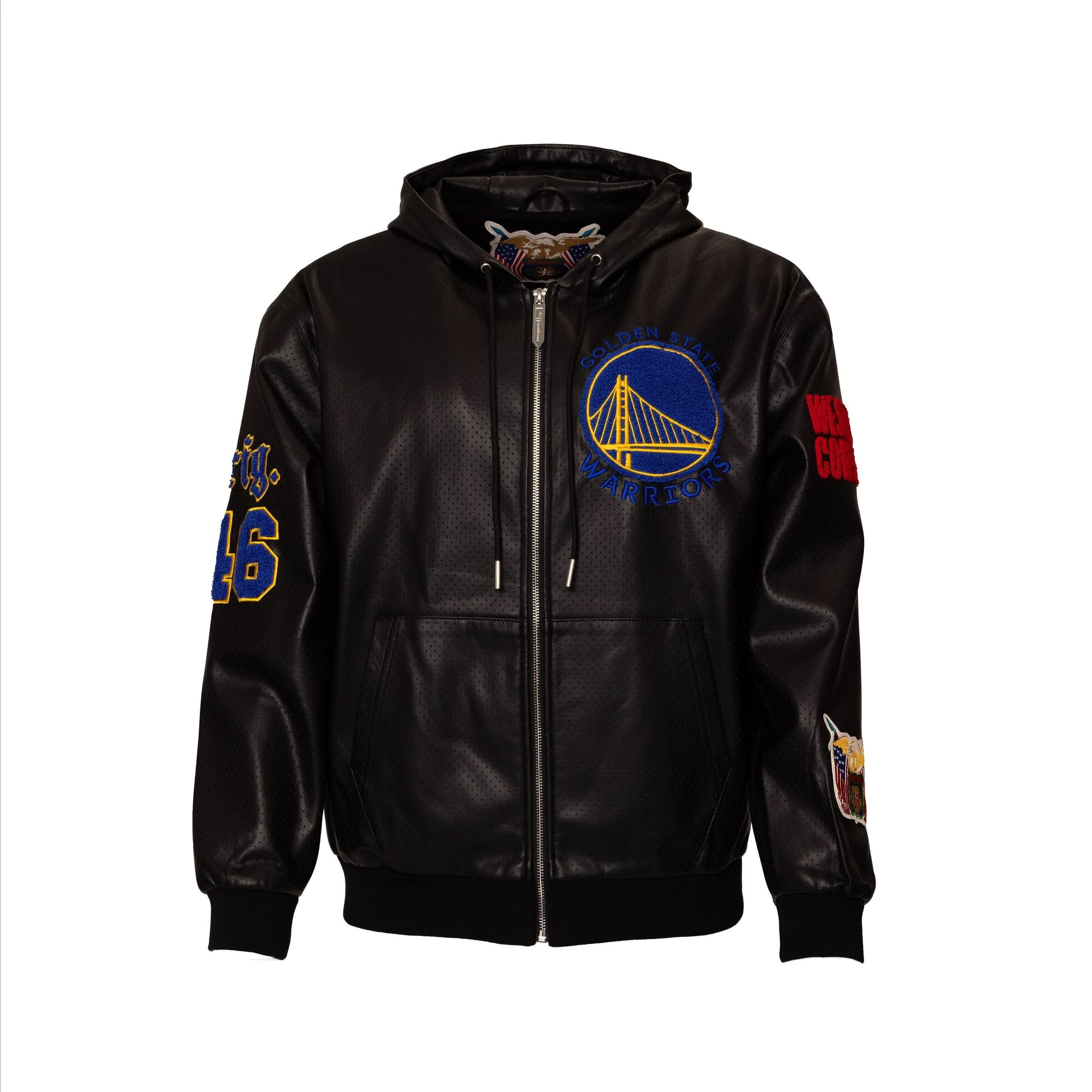 Golden State Warriors 1946 Hooded Jacket Black