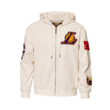 Los Angeles Lakers 1947 Hooded Jacket White
