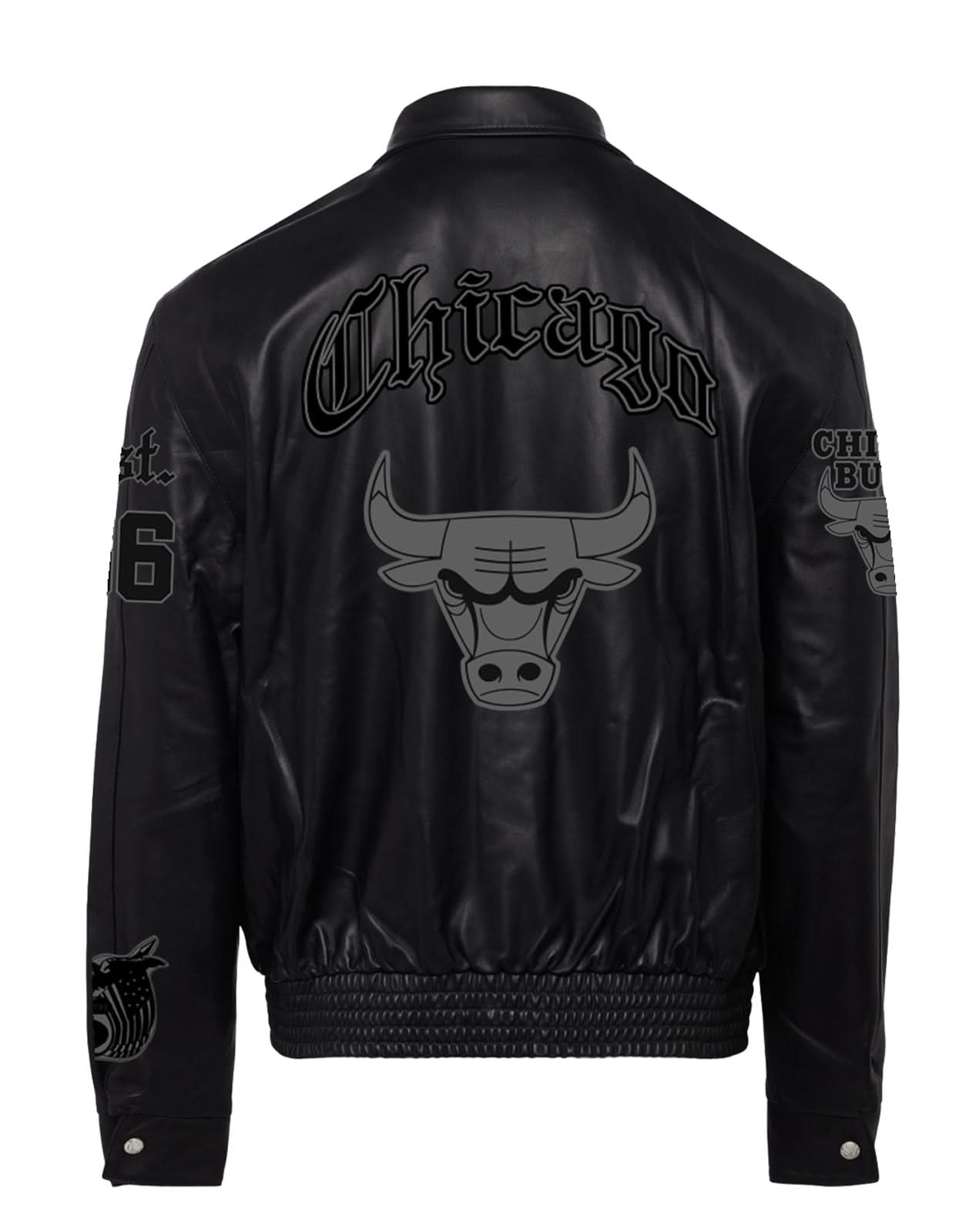 Bulls leather jacket on sale