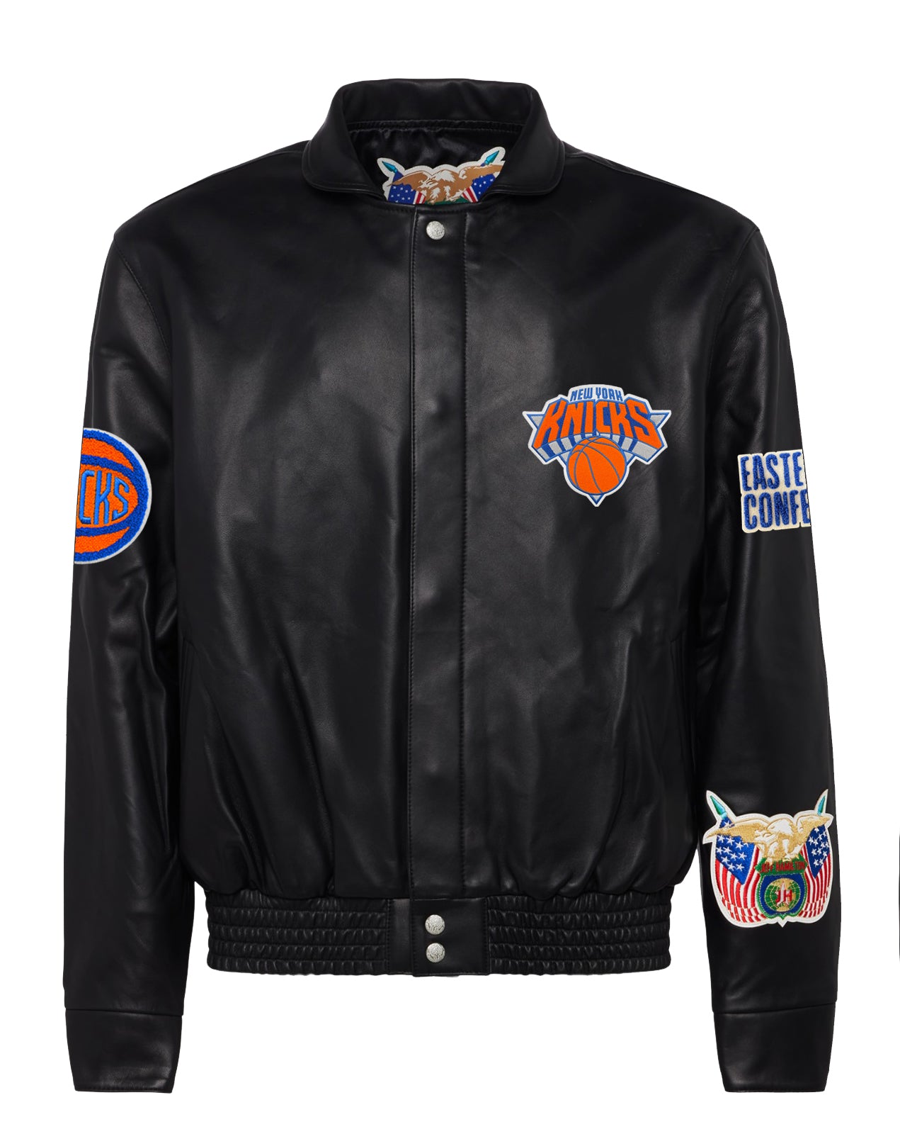 New York Knicks Leather bomber Jacket