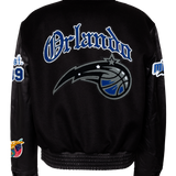 ORLANDO MAGIC Wool & Leather Old English Jacket - AR