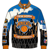 New York Knicks 2026 NBA Championship Genuine Leather Jacket
