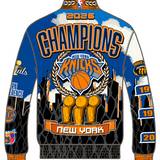 New York Knicks 2026 NBA Championship Genuine Leather Jacket