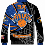 New York Knicks 2026 NBA Champions Full Leather Jacket