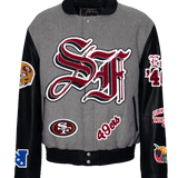 49ers Wool & Leather Jacket