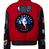 All-Star 2026 Wool & Leather Varsity Jacket Red/Black