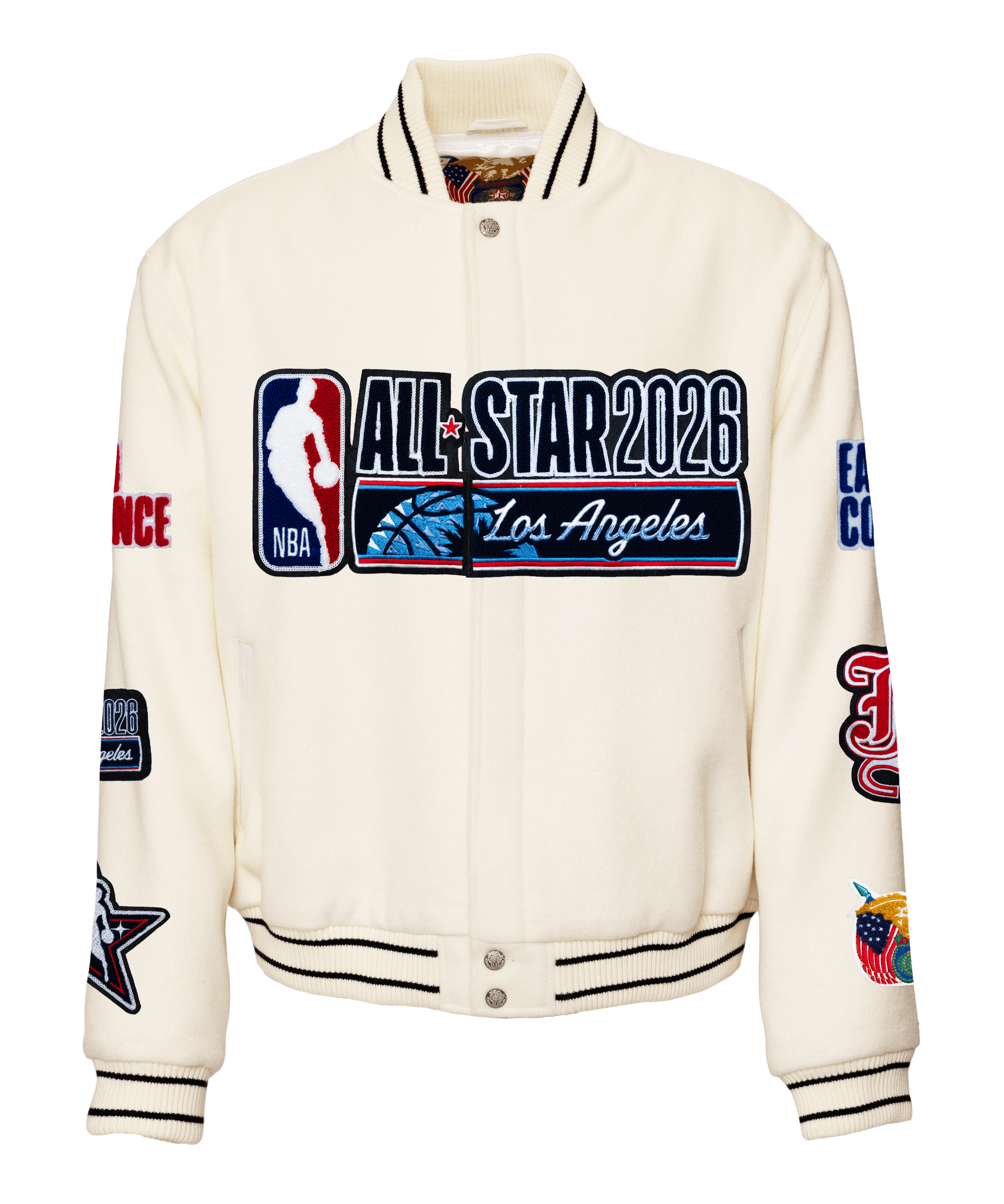 All-Star 2026 Wool Varsity Jacket White All-Star 2026 Wool Varsity Jacket White